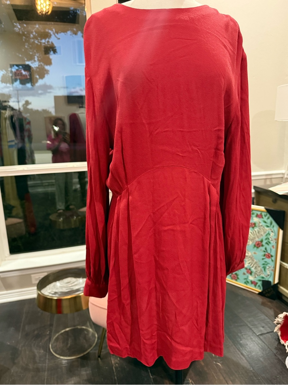 IRO- The Broken Red Mini Dress